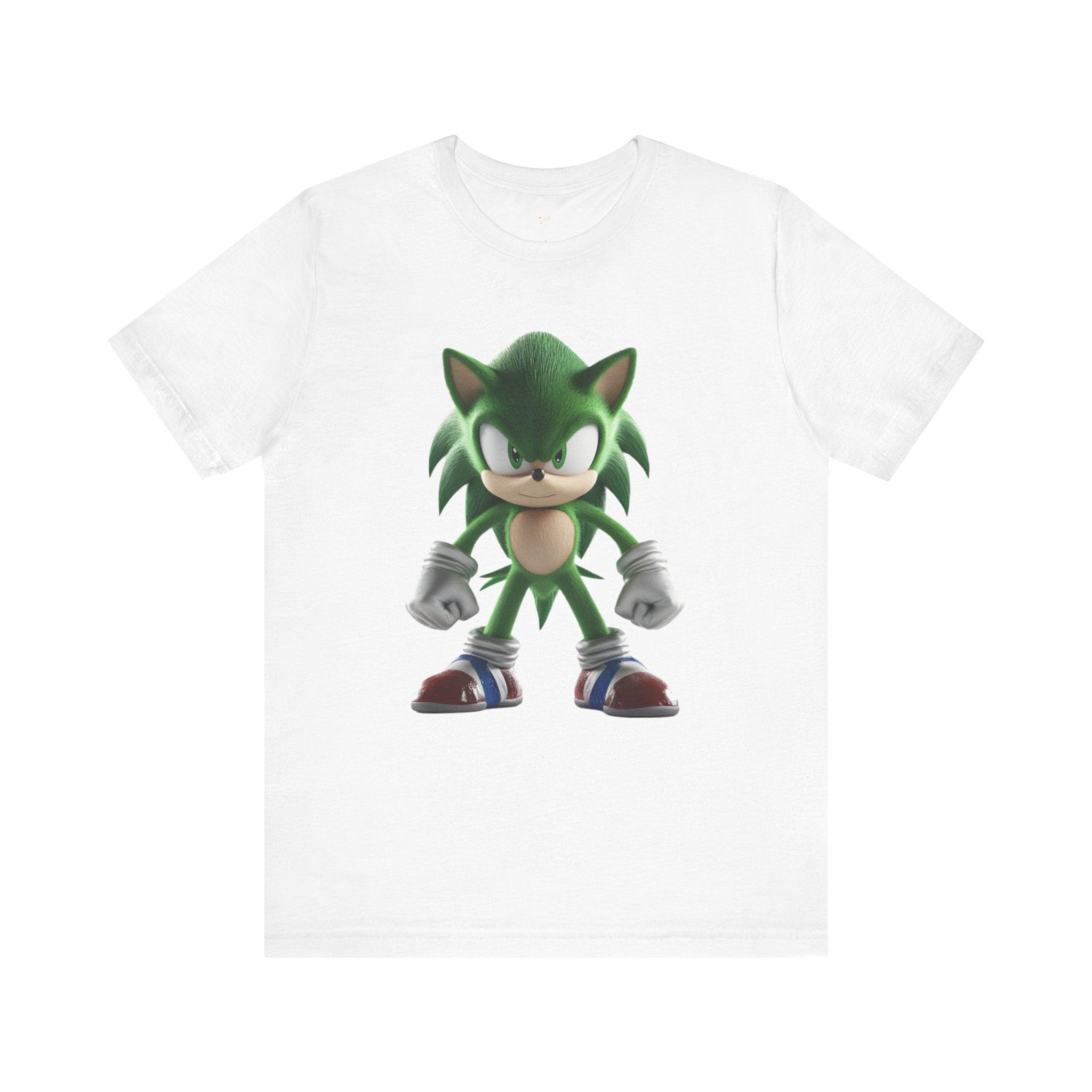 Sonic Emerald Speedforce T Shirt | White Twill Tees